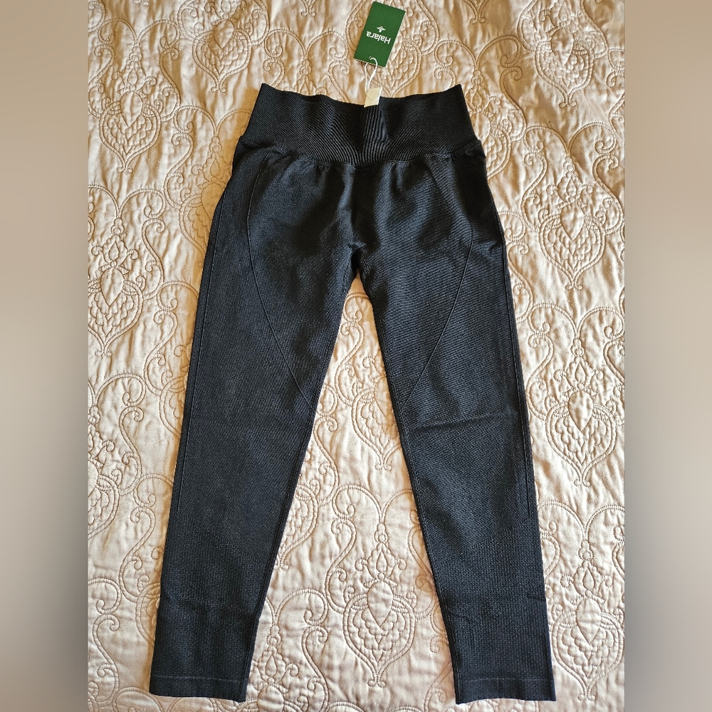 HALARA Kids Black High-Waist Active Leggings